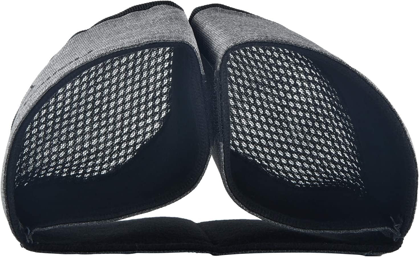 Travel Mug Holder for Suitcase - Hands-Free Coffee Carrier for Travelers - Perfect Gift for Flight Attendants - Grey