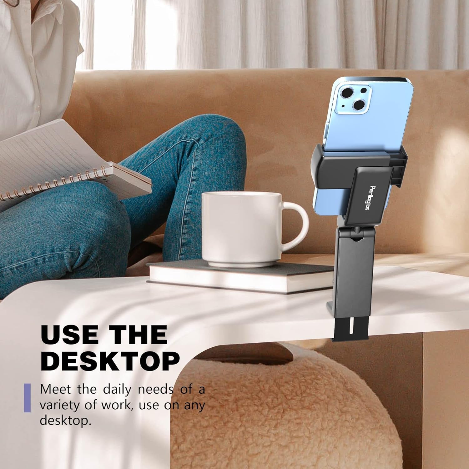 Ultimate Universal Airplane Phone Holder - Hands-Free Viewing with 360° Rotation - Essential Travel Accessory for Flying