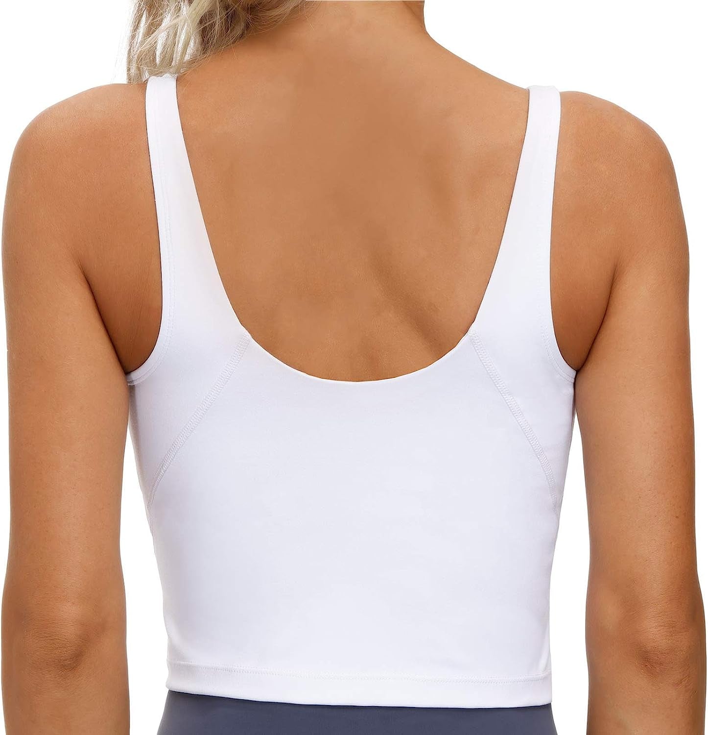 Ultimate Comfort Longline Wireless Sports Bra - Medium Support & Padded for Active Women