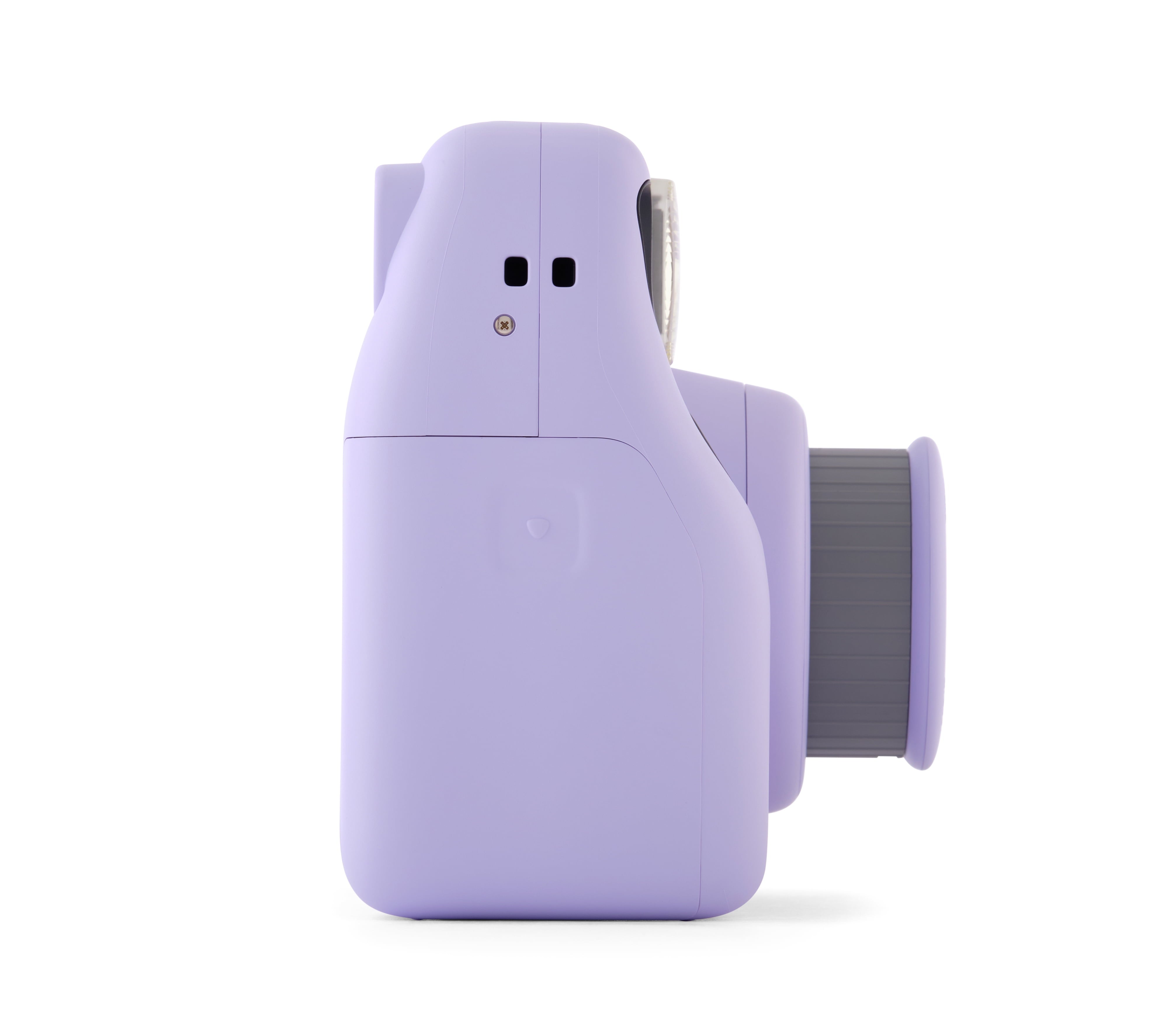 Capture Memories in Style: Instax Mini SE Instant Camera Bundle with 10 Bonus Mini Film - Lavender Edition!