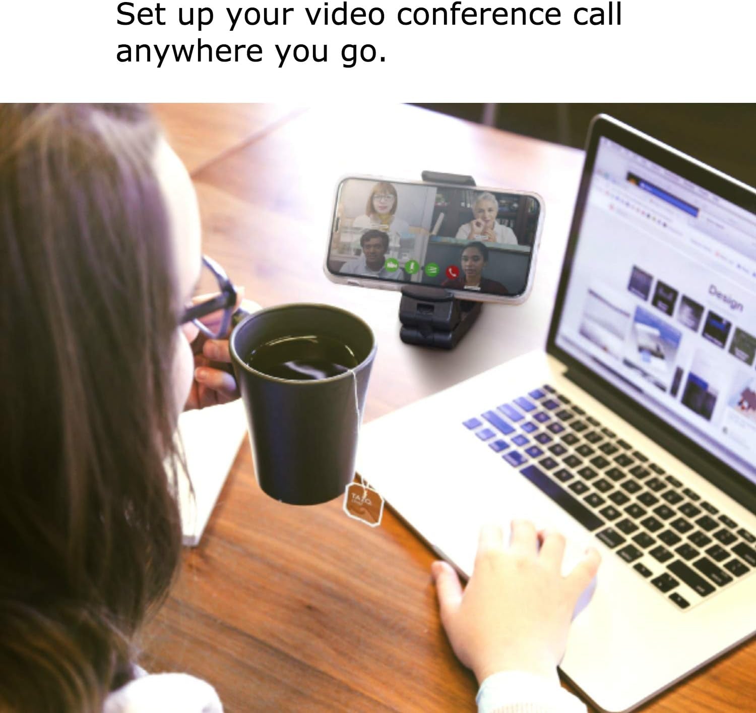 Ultimate Universal Airplane Phone Holder - Hands-Free Viewing with 360° Rotation - Essential Travel Accessory for Flying