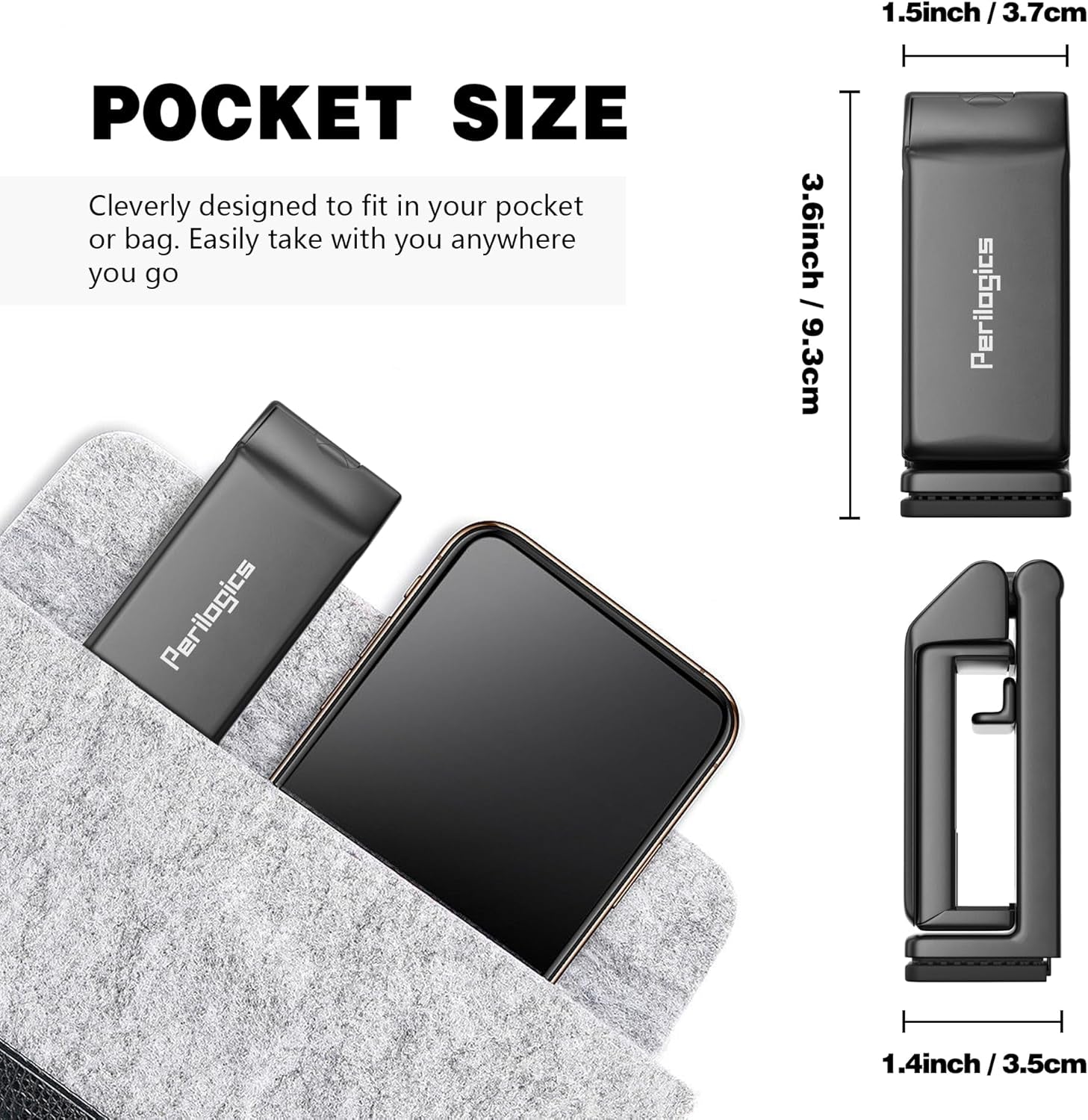 Ultimate Universal Airplane Phone Holder - Hands-Free Viewing with 360° Rotation - Essential Travel Accessory for Flying