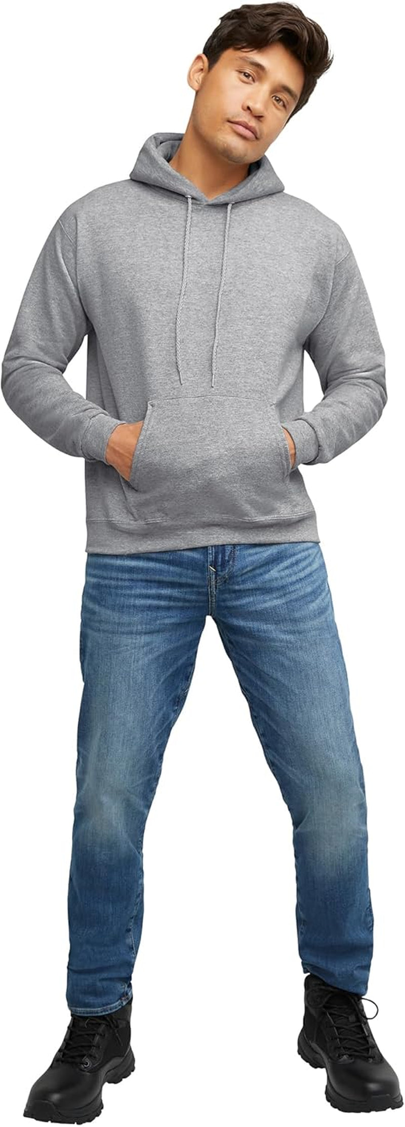 EcoSmart Midweight Fleece Pullover Hoodie for Men - Comfort Meets Style